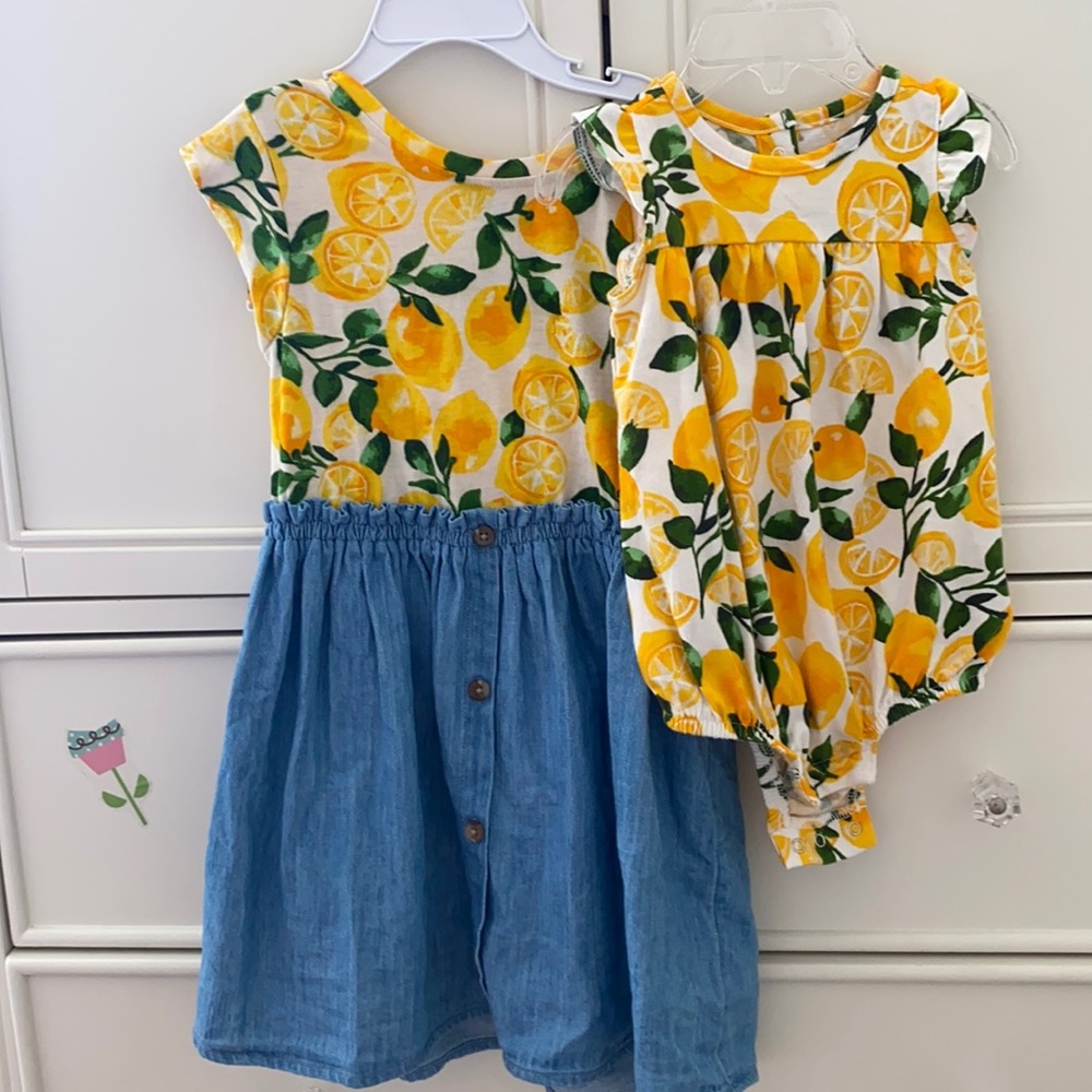Matching big/lilttle sister outfits